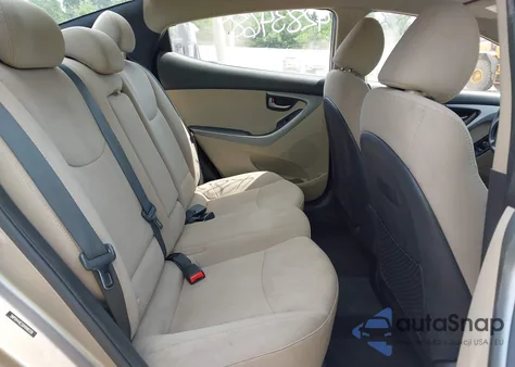 2016 Hyundai Elantra Se from USA, damaged, VIN 5NPDH4AE2GH698328